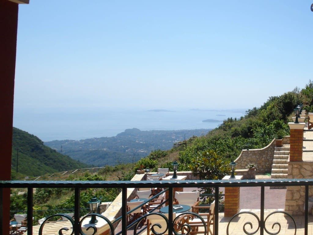 Panoramic views, Villa balcony